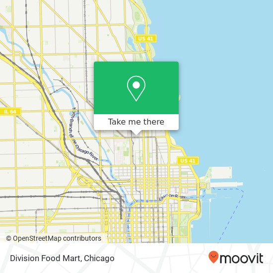 Mapa de Division Food Mart