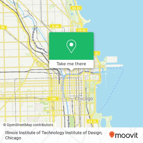 Mapa de Illinois Institute of Technology Institute of Design