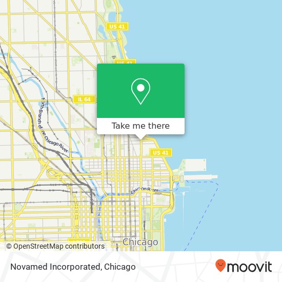 Mapa de Novamed Incorporated