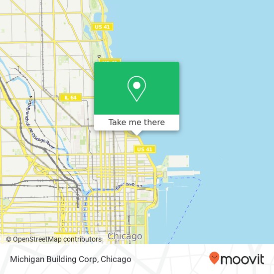 Michigan Building Corp map