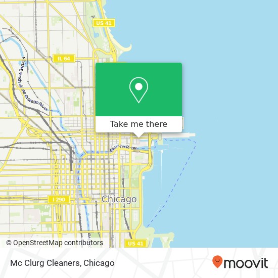 Mc Clurg Cleaners map