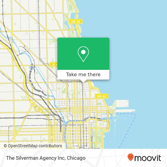 The Silverman Agency Inc map