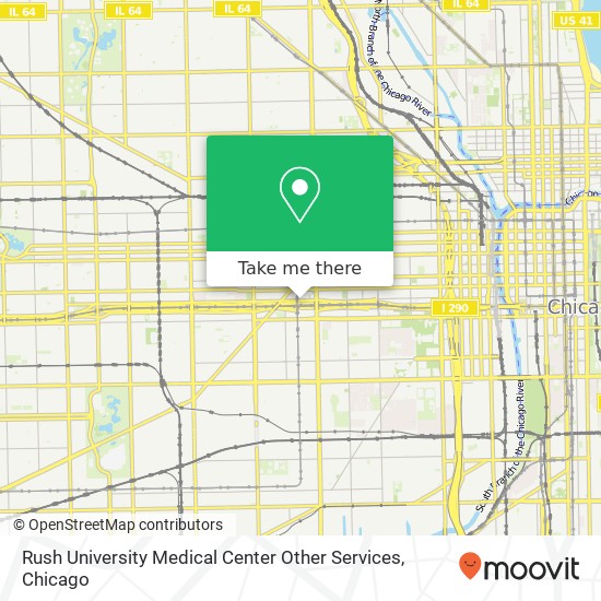 Rush University Medical Center Other Services map