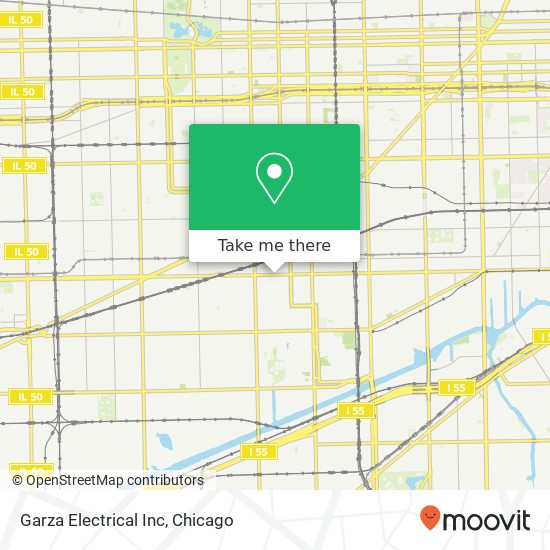 Garza Electrical Inc map