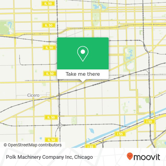 Polk Machinery Company Inc map