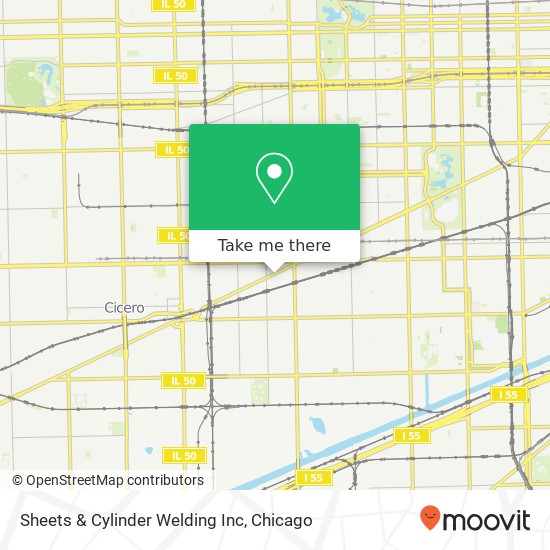 Sheets & Cylinder Welding Inc map