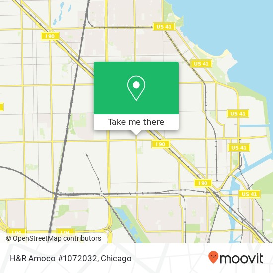 H&R Amoco #1072032 map