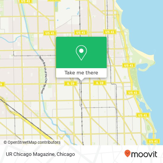 Mapa de UR Chicago Magazine