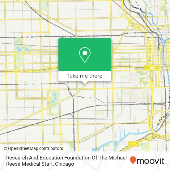 Research And Education Foundation Of The Michael Reese Medical Staff map