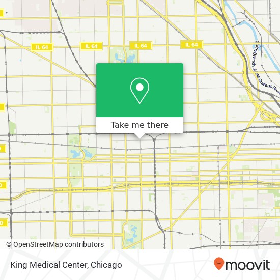 Mapa de King Medical Center