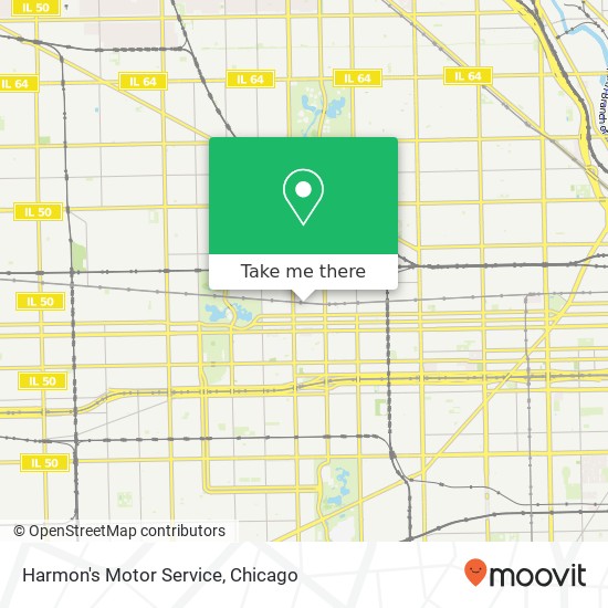 Harmon's Motor Service map