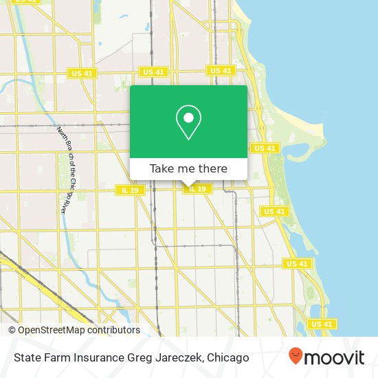 State Farm Insurance Greg Jareczek map