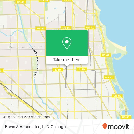Mapa de Erwin & Associates, LLC
