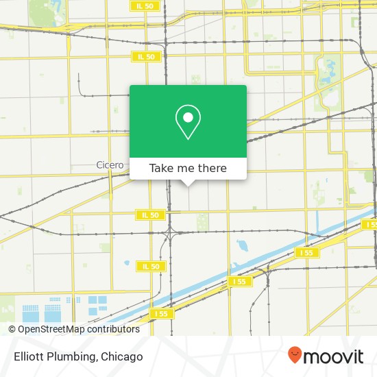 Mapa de Elliott Plumbing