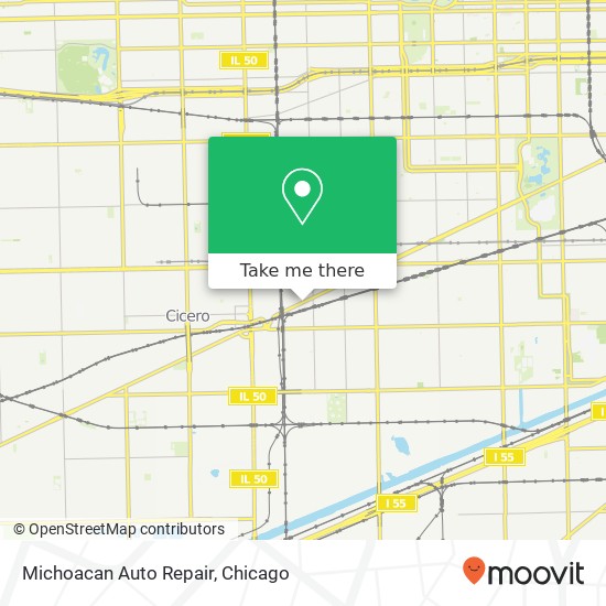 Michoacan Auto Repair map