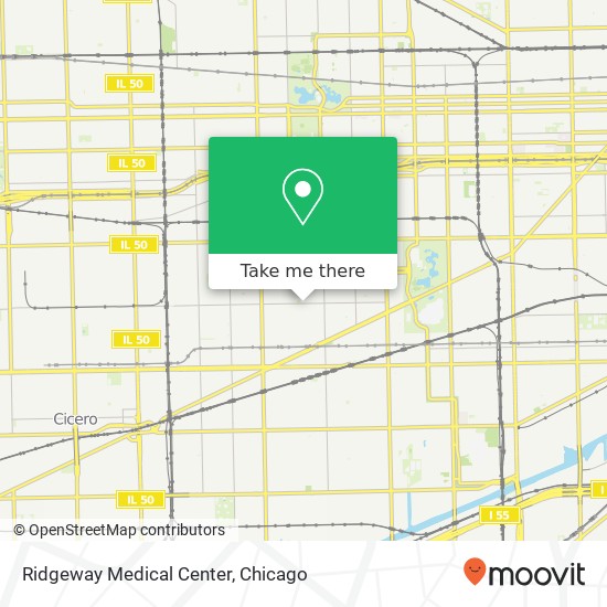 Ridgeway Medical Center map