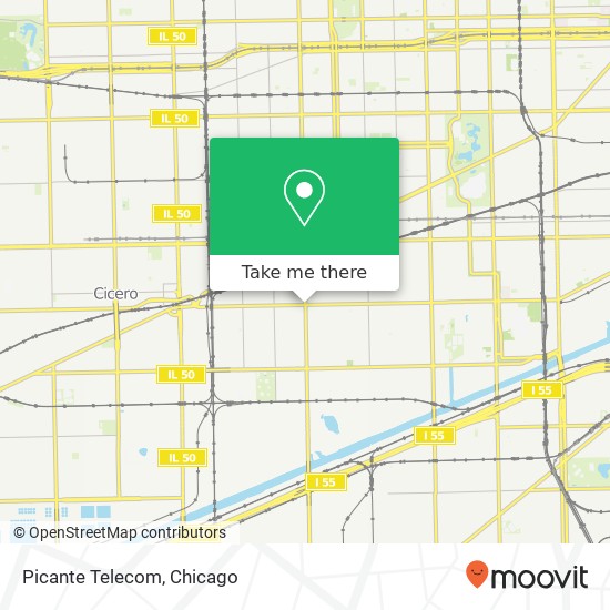 Picante Telecom map