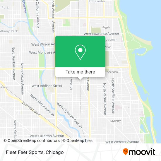 Fleet Feet Sports map