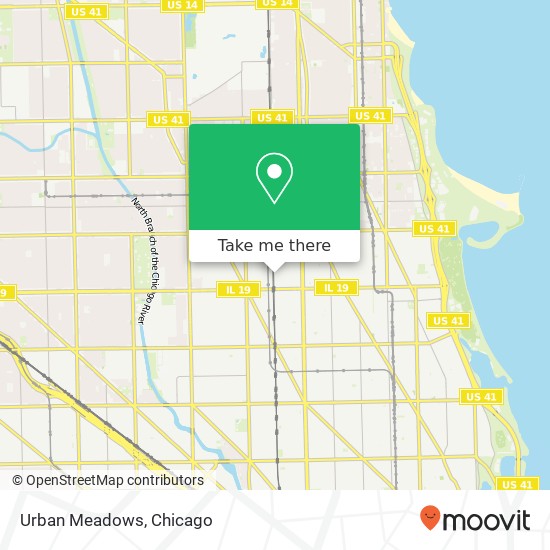Mapa de Urban Meadows