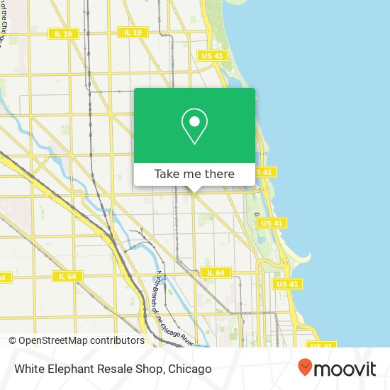 White Elephant Resale Shop map