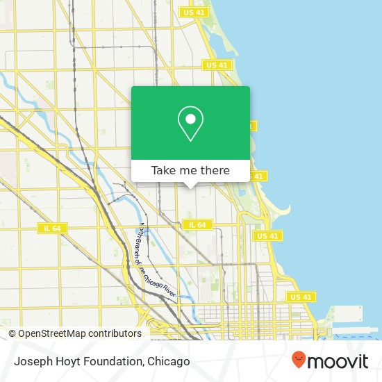 Joseph Hoyt Foundation map