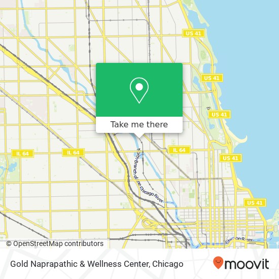 Gold Naprapathic & Wellness Center map