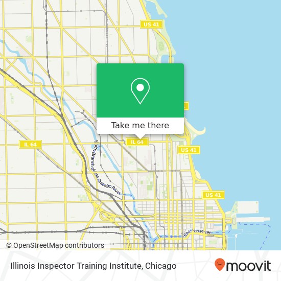 Illinois Inspector Training Institute map