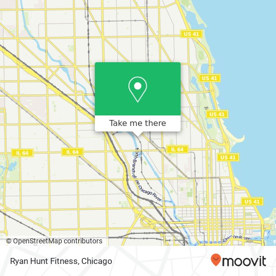 Ryan Hunt Fitness map