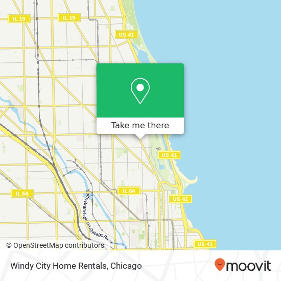 Windy City Home Rentals map