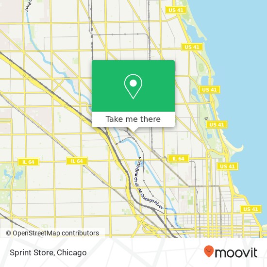 Sprint Store map