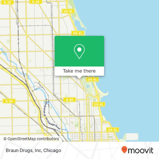 Braun Drugs, Inc map