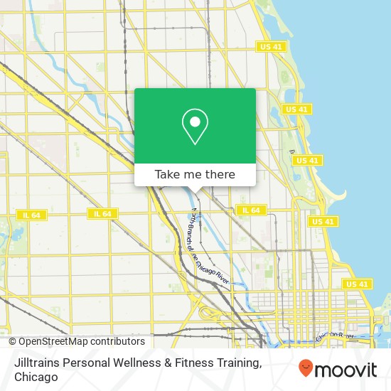 Jilltrains Personal Wellness & Fitness Training map