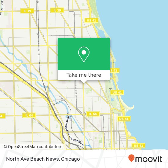 Mapa de North Ave Beach News