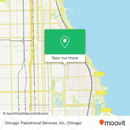Chicago Transitional Services, Inc. map