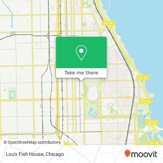 Lou's Fish House map