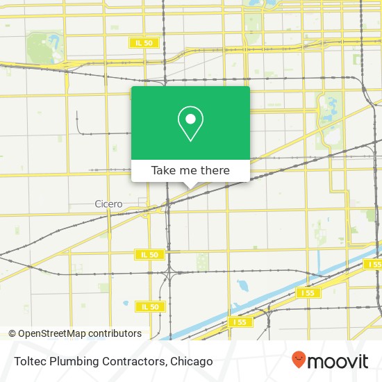 Toltec Plumbing Contractors map