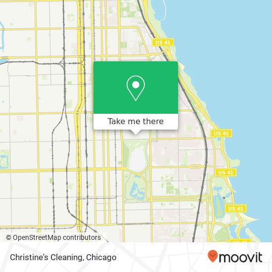 Christine's Cleaning map