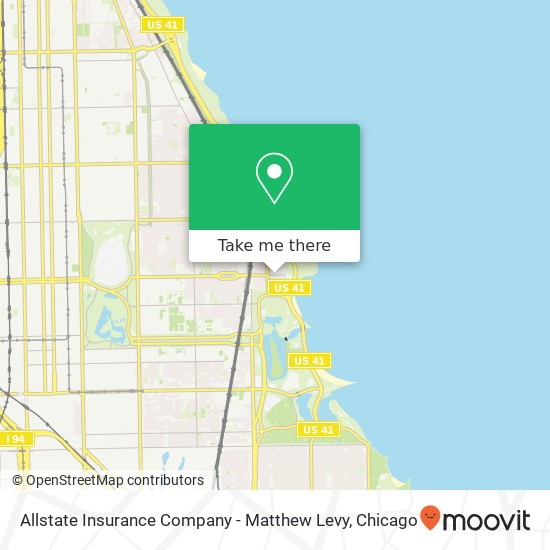 Mapa de Allstate Insurance Company - Matthew Levy