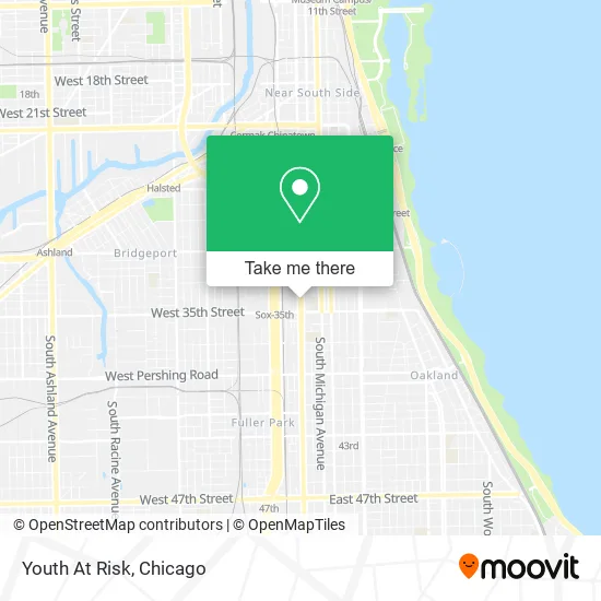 Youth At Risk map