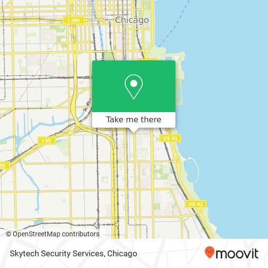 Skytech Security Services map