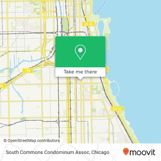 South Commons Condominum Assoc map