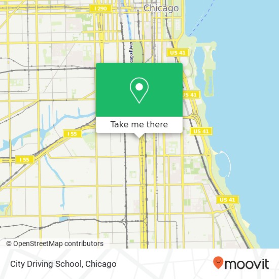 City Driving School map