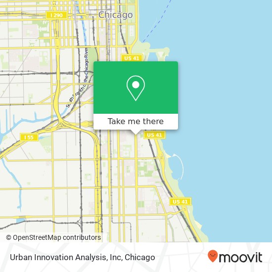 Urban Innovation Analysis, Inc map