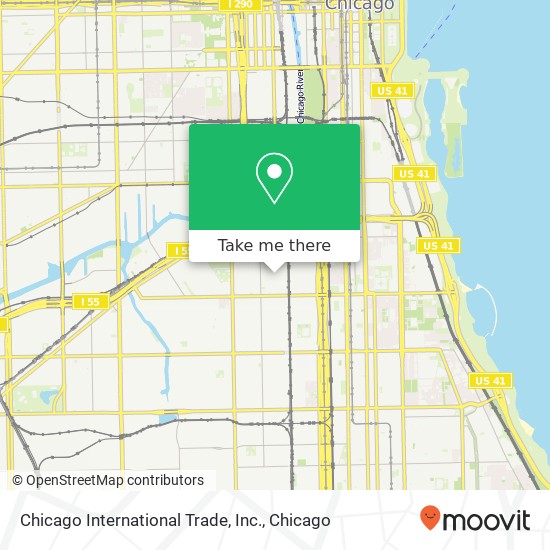 Chicago International Trade, Inc. map