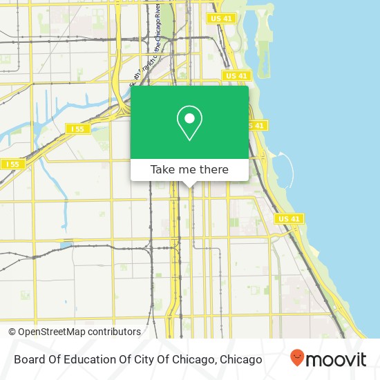 Board Of Education Of City Of Chicago map