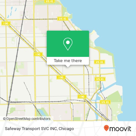 Safeway Transport SVC INC map