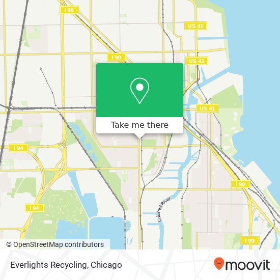 Everlights Recycling map