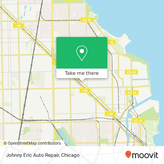 Johnny Eric Auto Repair map