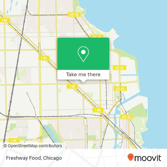 Freshway Food map