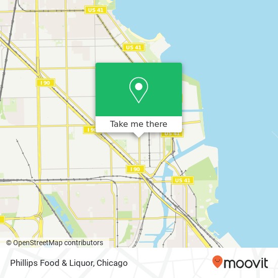 Phillips Food & Liquor map